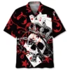 Poker Skull Hawaiian Shirt HWBN2763068 - Beltina