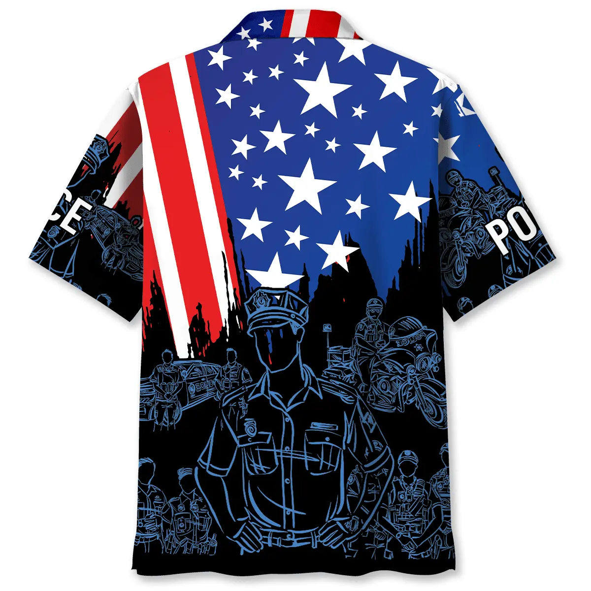police-4th-of-july-proud-hawaiian-shirt-2