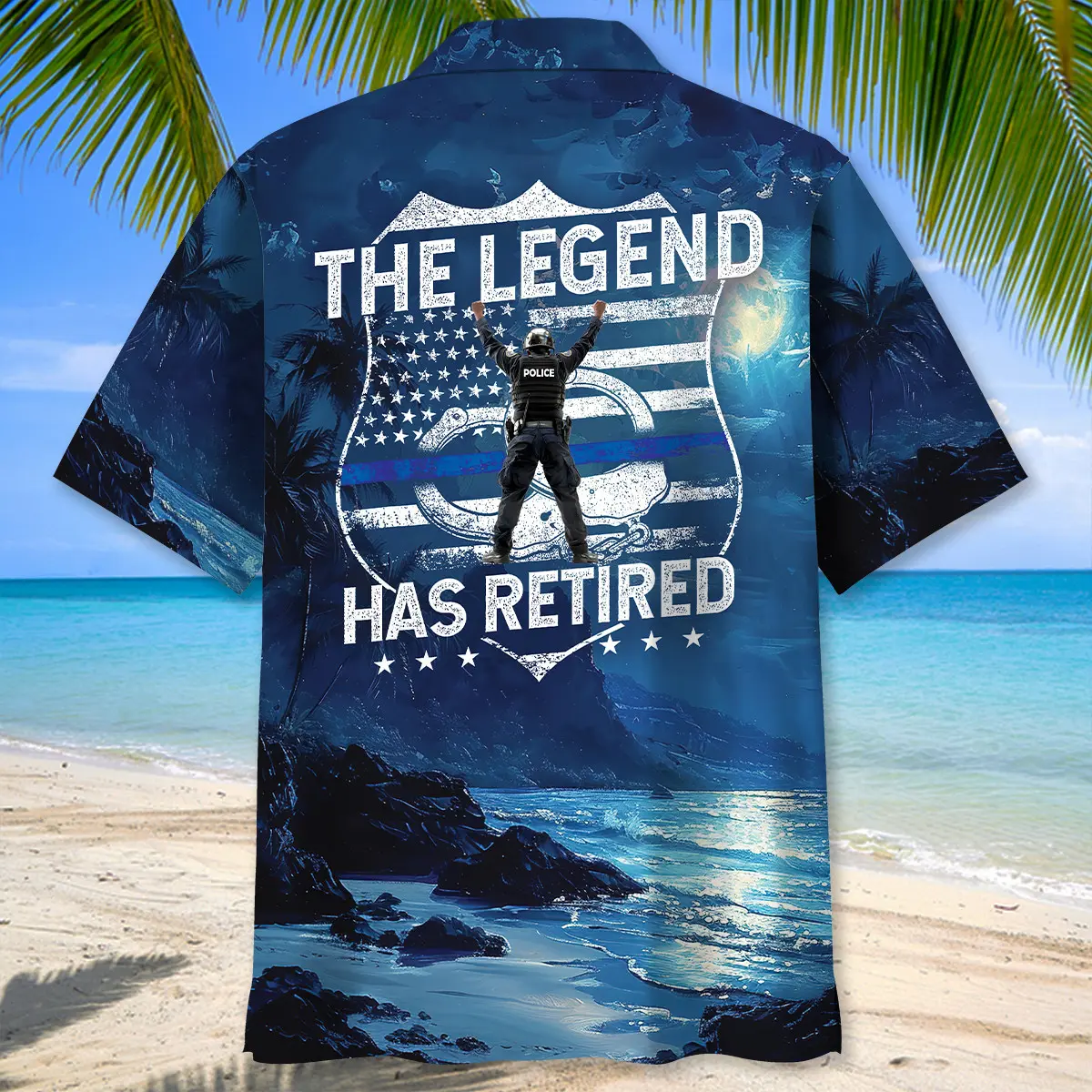 police-the-legend-has-retired-hawaiian-shirt-1