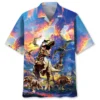 Prehistoric Dinosaur Volcano Hawaiian Shirt HWBN2763960 - Beltina