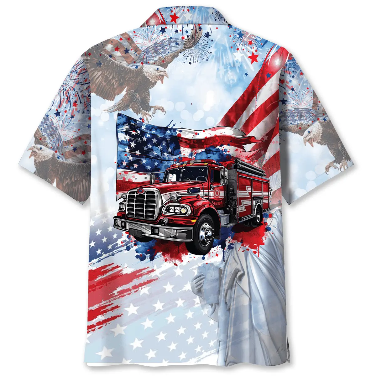 proud-fire-truck-hawaiian-shirt-2