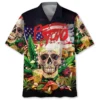 Psycho Skull Hawaiian Shirt HWBN2764171 - Beltina