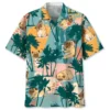 Pug Palm Tree Colorful Hawaiian Shirt HWBN2762150 - Beltina