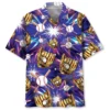 Purple Baseball Gloves Hawaiian Shirt HWBN2763315 - Beltina