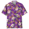 Purple Palm Tree Trumpet Hawaiian Shirt HWBN2762907 - Beltina