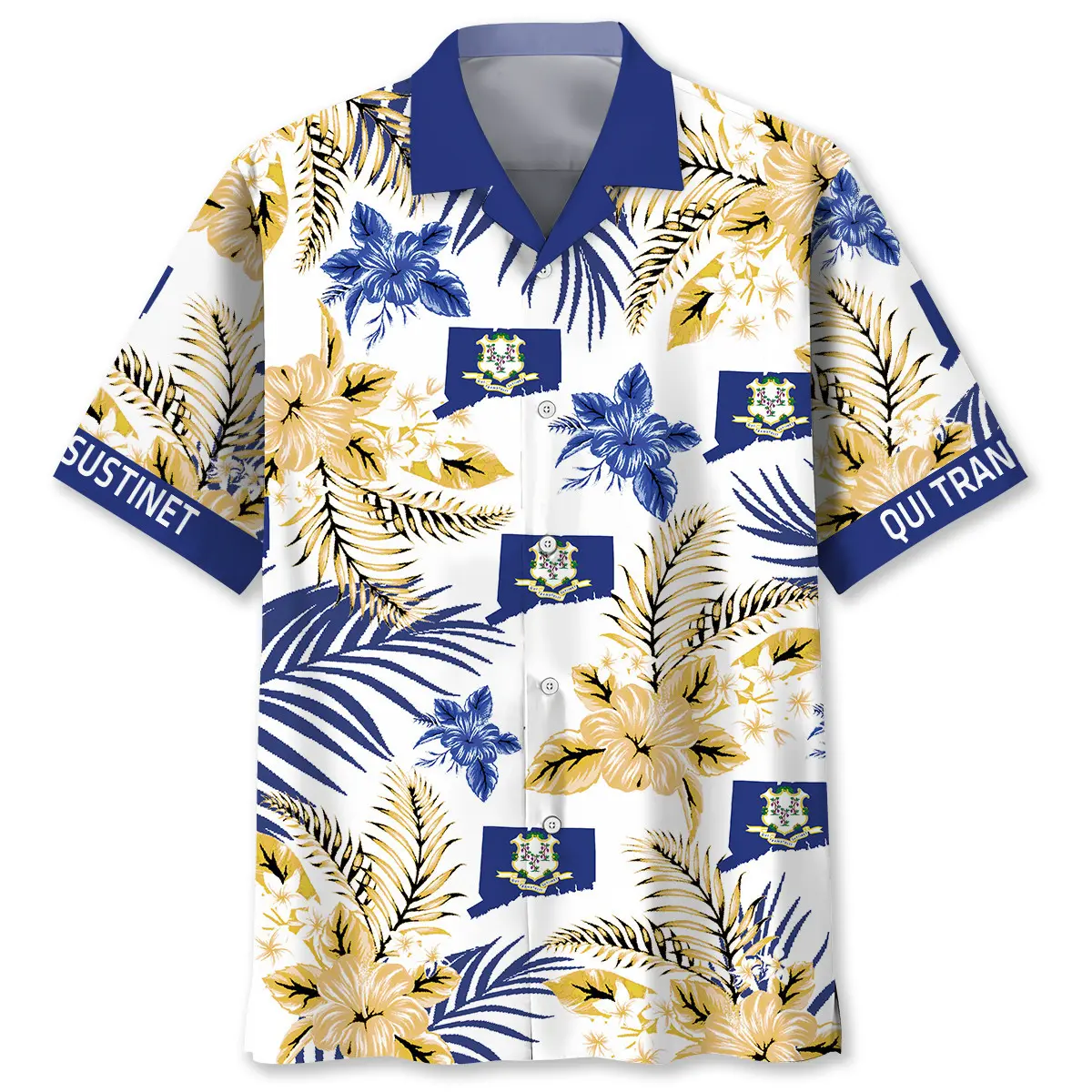 qui-transtulit-sustinet-connecticut-state-proud-hawaiian-shirt