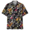 Racing Motorcycle Skull Hawaiian Shirt HWBN2763170 - Beltina
