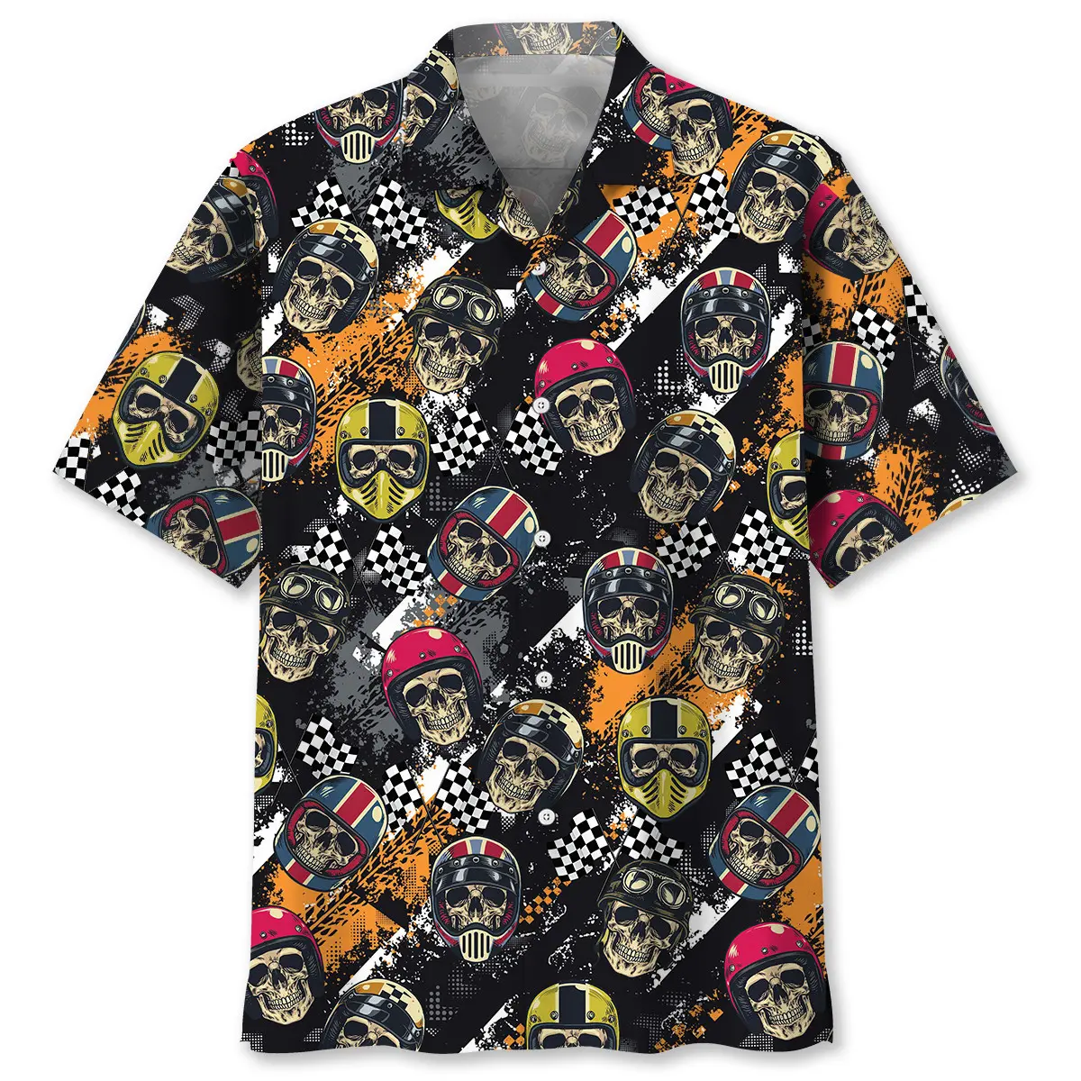 racing-motorcycle-skull-hawaiian-shirt