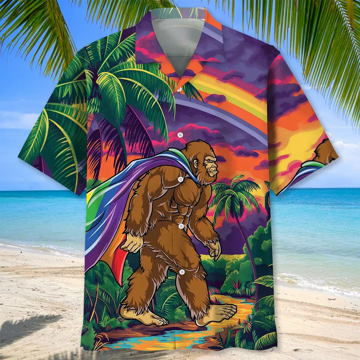 rainbow-bigfoot-hawaiian-shirt-1