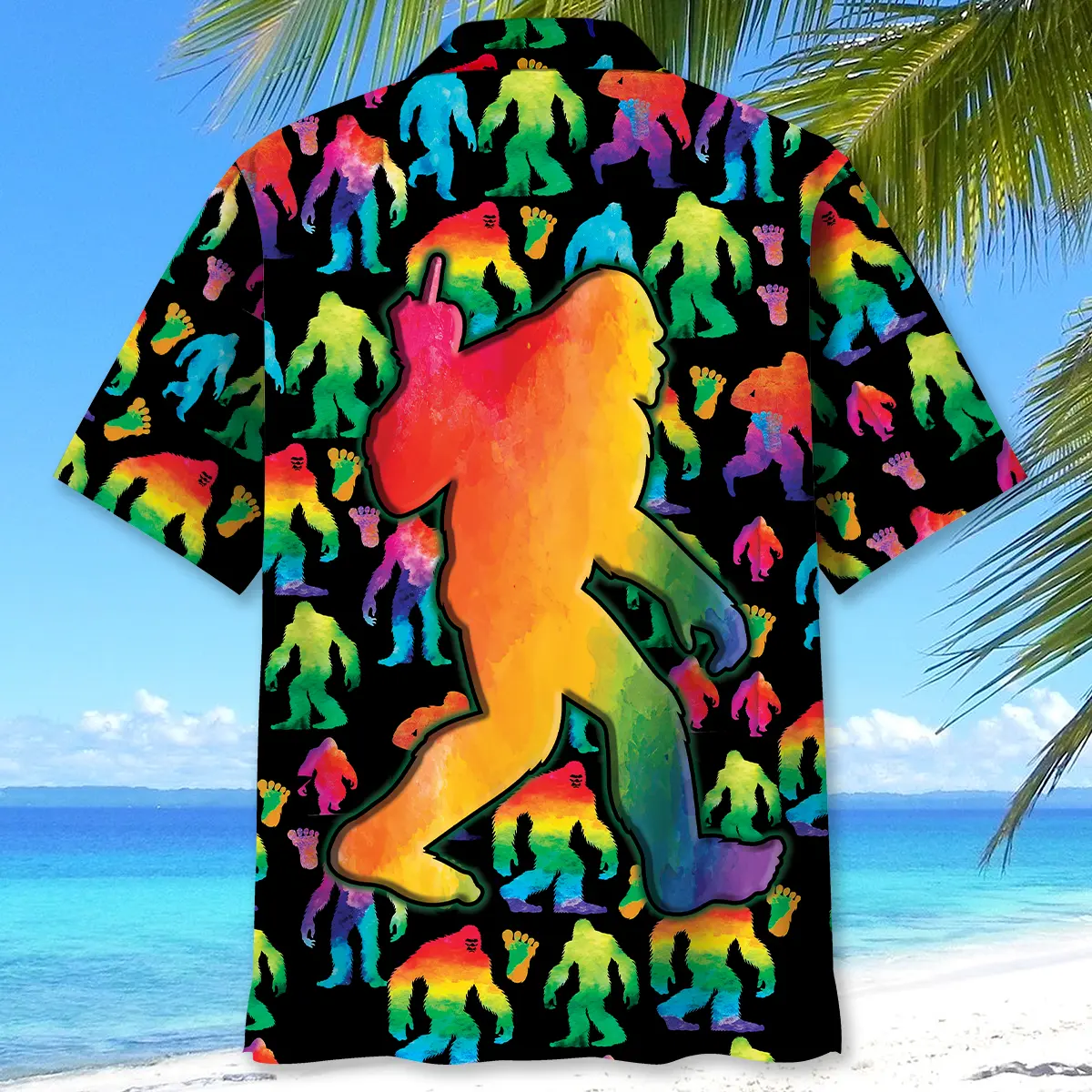 rainbow-bigfoot-party-hawaiian-shirt-3