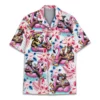 Tropical Bigfoot Flamingo Unisex Hawaiian Shirt Aloha Shirt HWBN2765703 - Beltina
