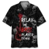 Relax The Bass Player Is Here Skull Hawaiian Shirt HWBN2764696 - Beltina