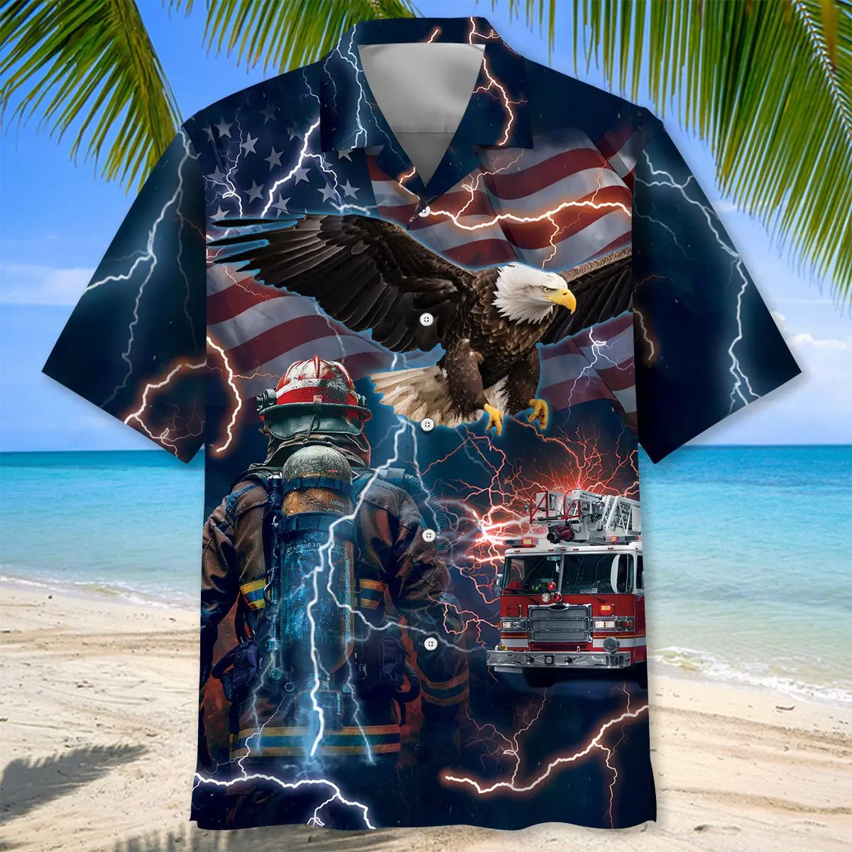 respect-a-firefighter-hawaiian-shirt-1