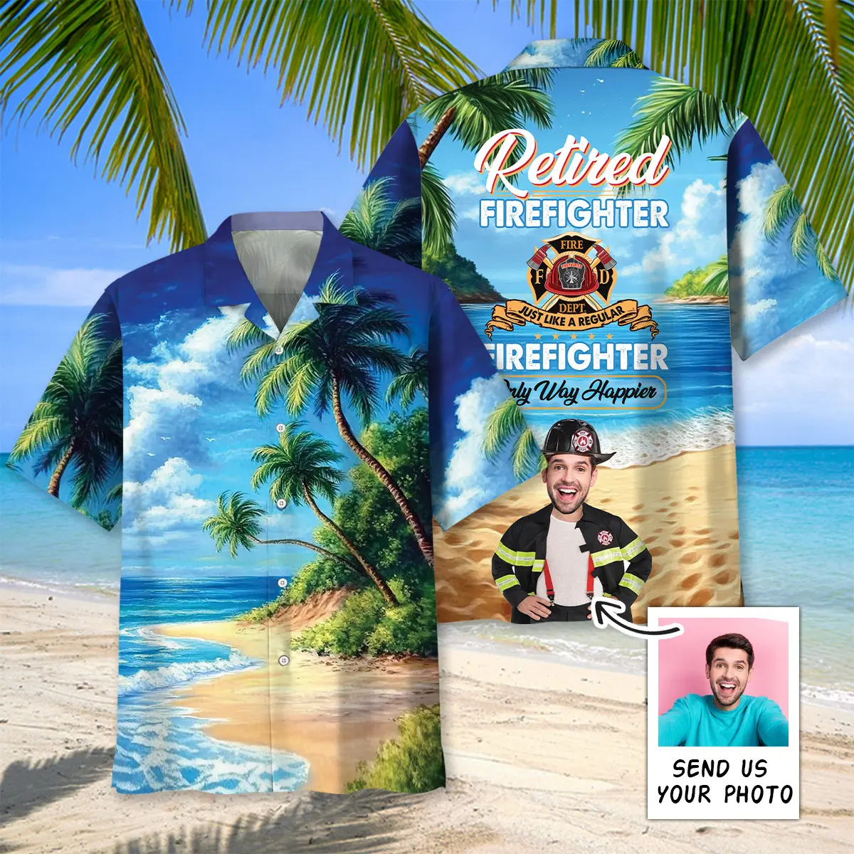 retired-firefighter-custom-photo-face-hawaiian-shirt-1