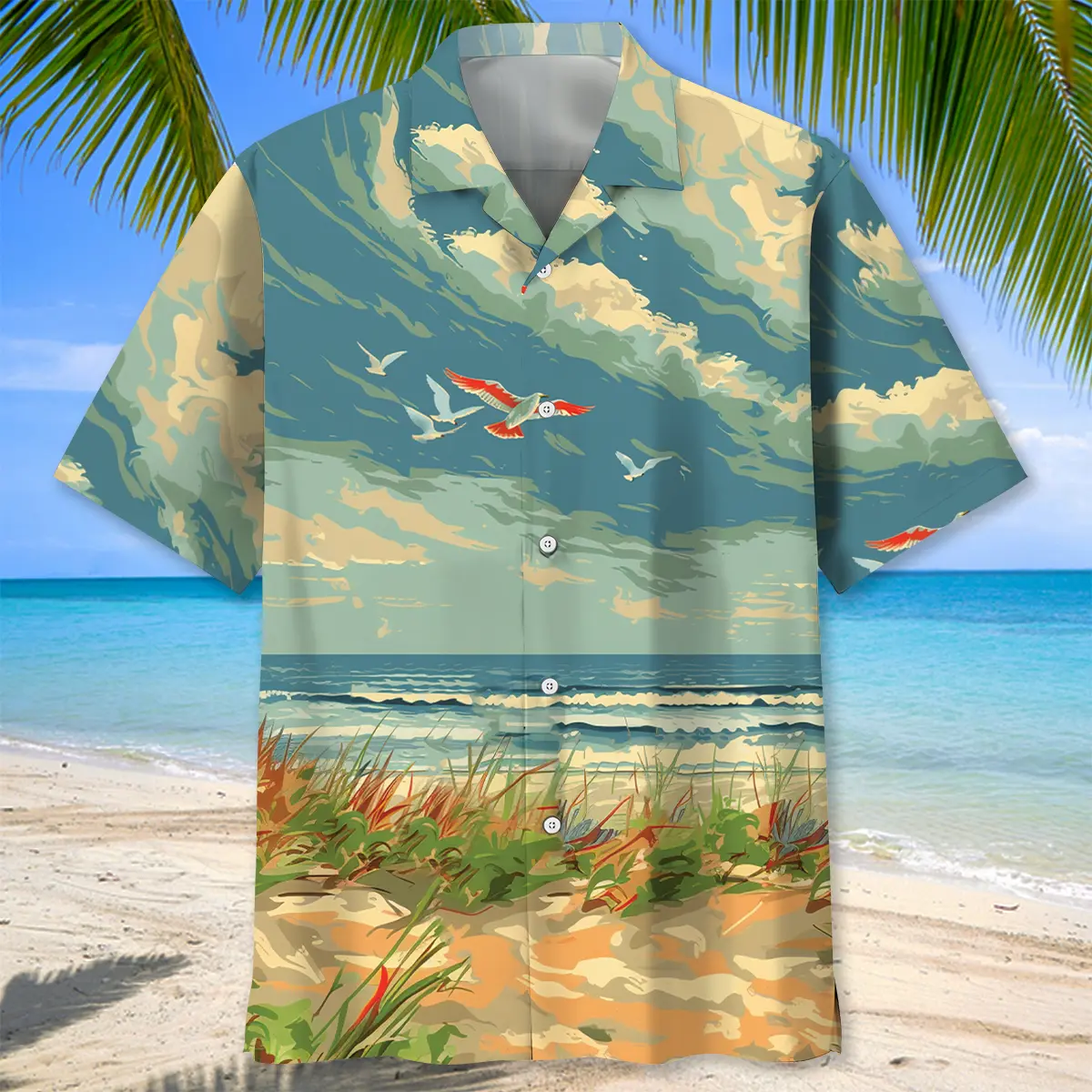 retired-postal-service-hawaiian-shirt-1
