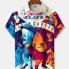 Retro Cartoon Holiday Christmas Santa Claus Hawaiian Shirt HWBN2765368 - Beltina