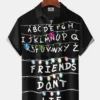 Retro Letters Light Up Friends Don't Lie Hawaiian Shirt HWBN2765118 - Beltina