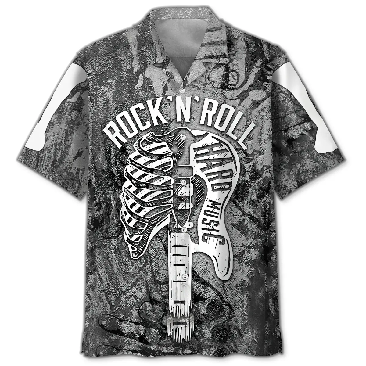 rock-n-roll-guitar-hawaiian-shirt