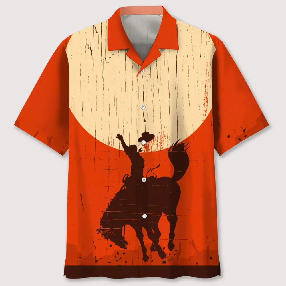 Rodeo Hawaiian Shirt HWBN2762504 - Beltina