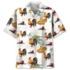 Rooster Hawaiian Shirt HWBN2763161 - Beltina