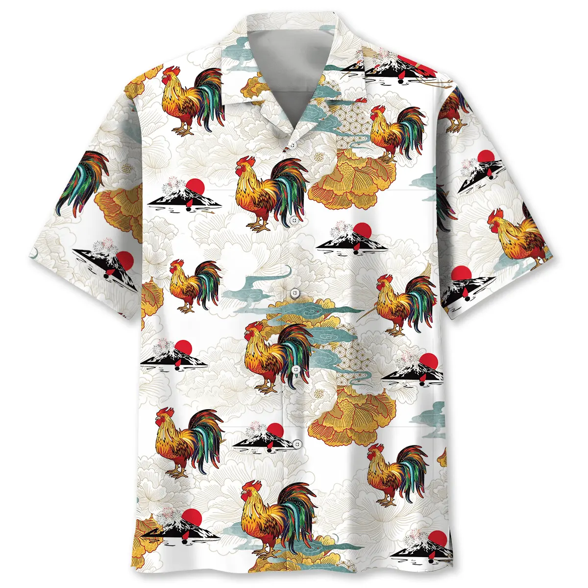 rooster-hawaiian-shirt