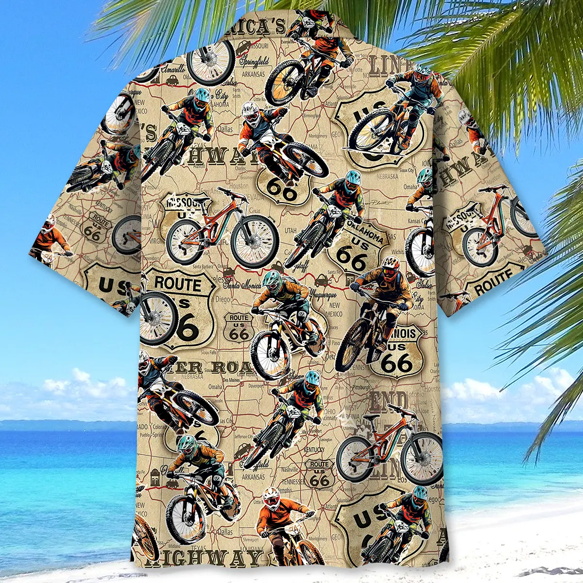 route-66-mountain-bike-racing-hawaiian-shirt-1