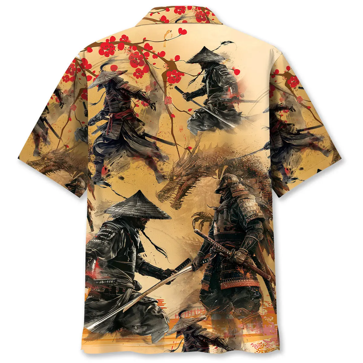 samurai-under-the-moonlight-hawaiian-shirt-2