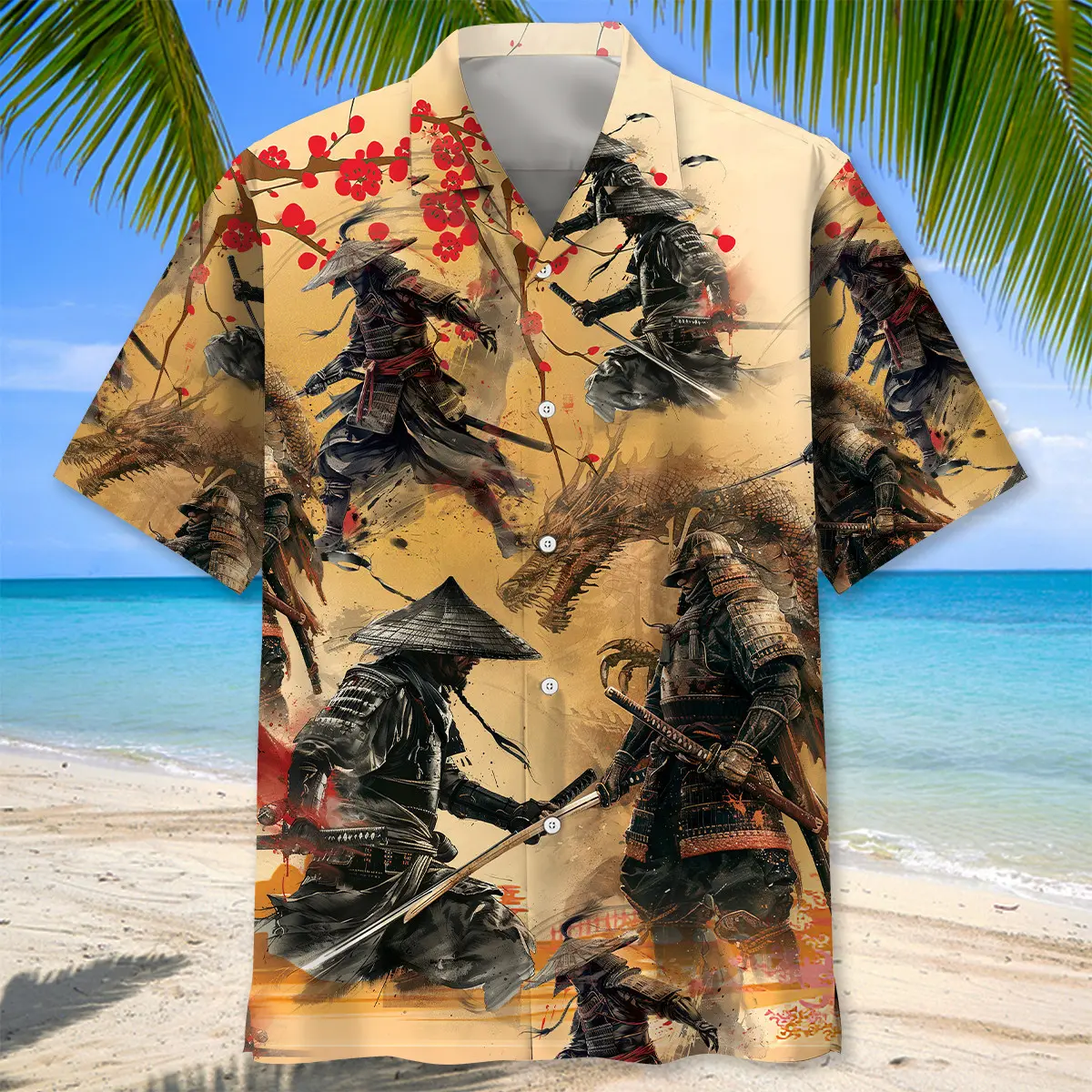 samurai-under-the-moonlight-hawaiian-shirt-3