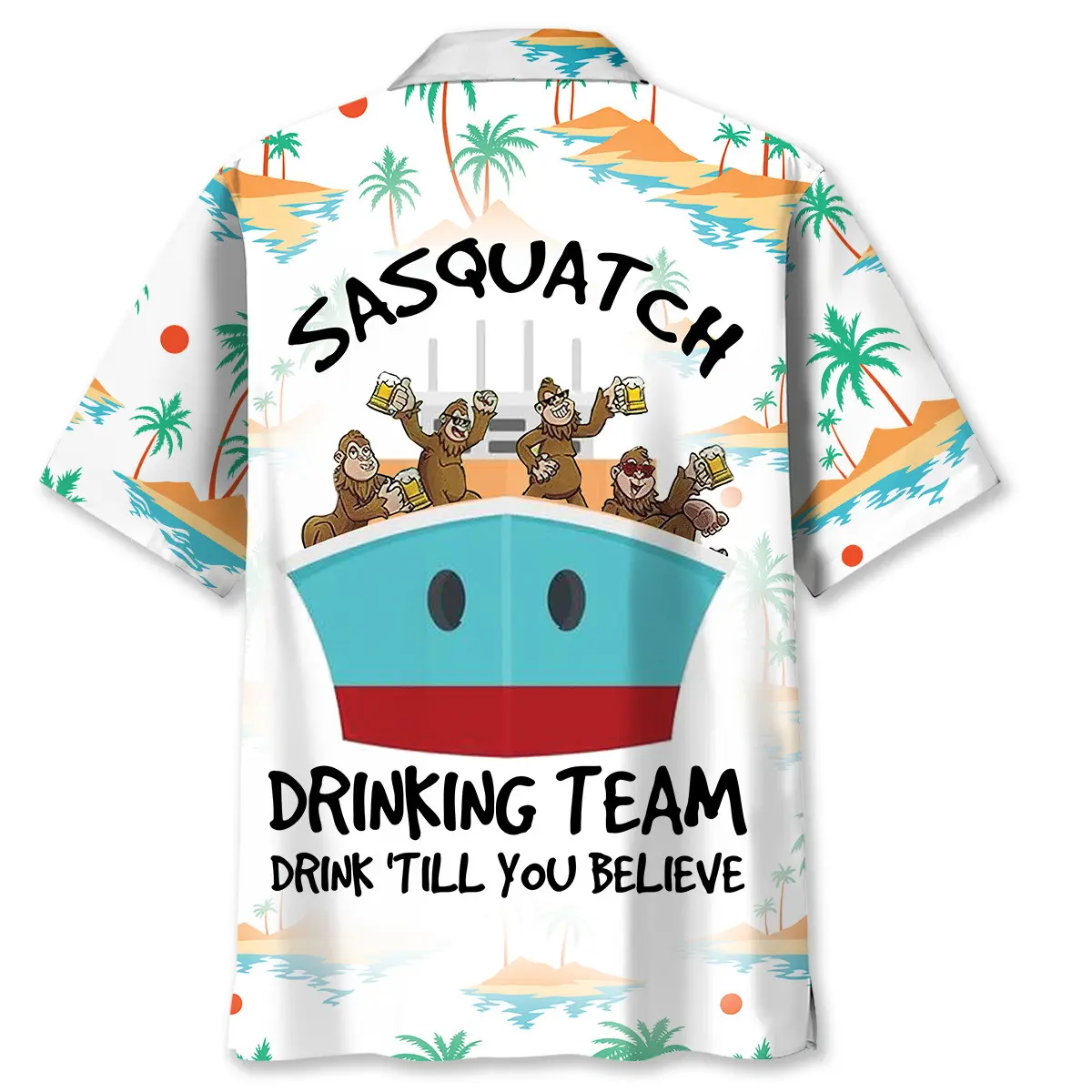 sasquatch-drinking-team-cruise-hawaiian-shirt