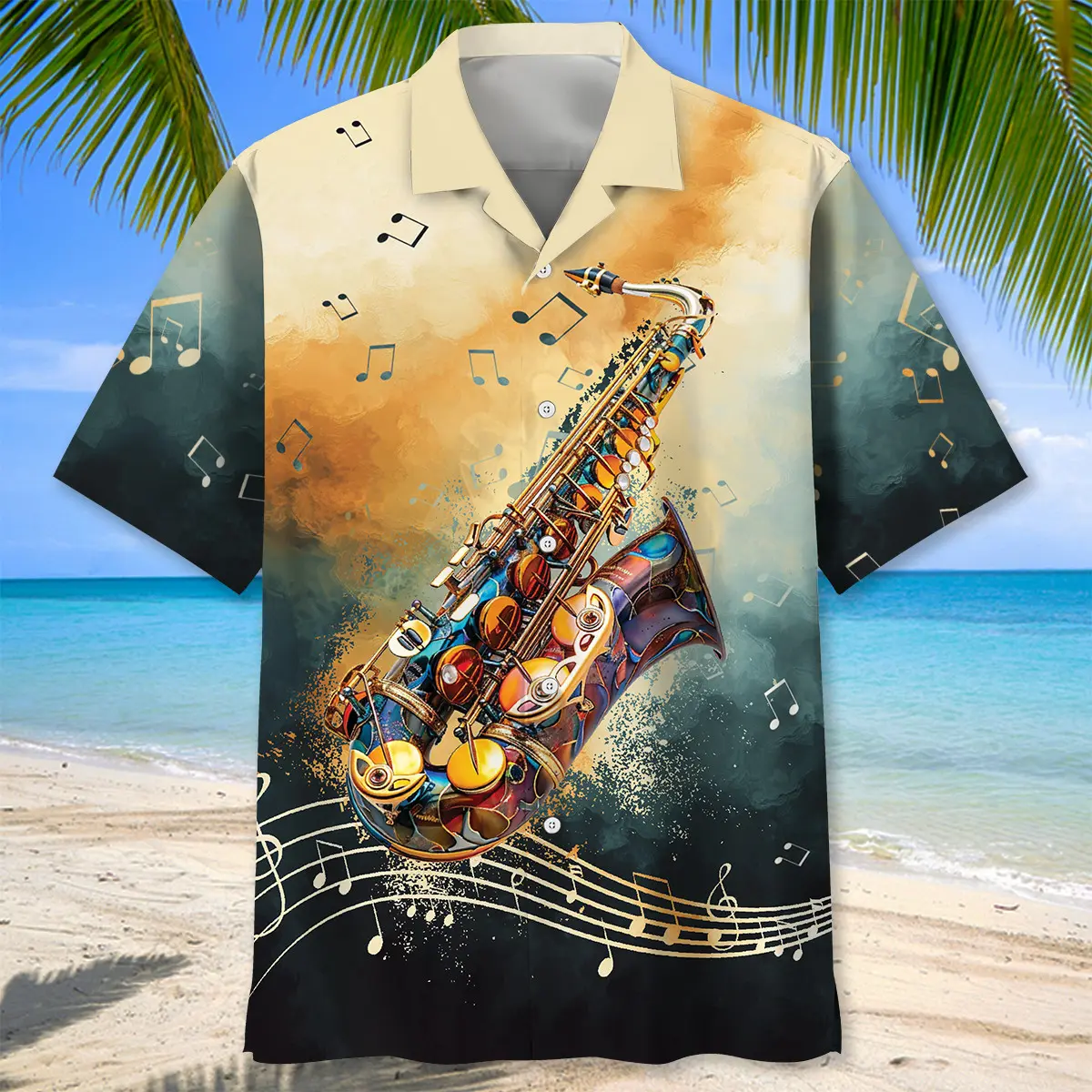 saxophone-vintage-hawaiian-shirt-1