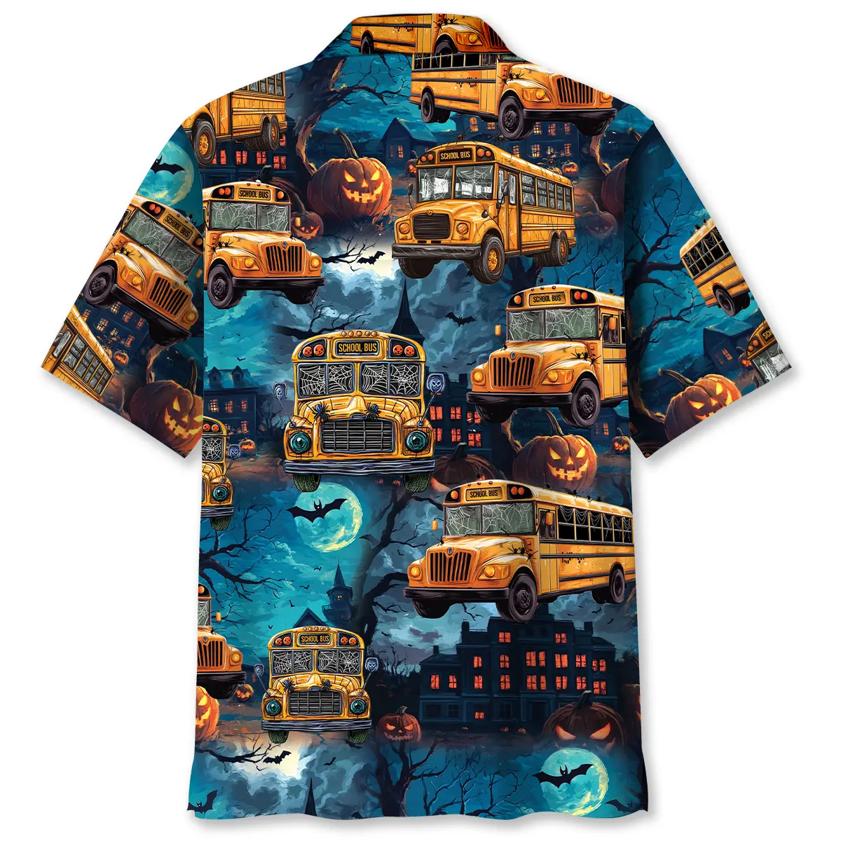 school-bus-halloween-night-hawaiian-shirt-1