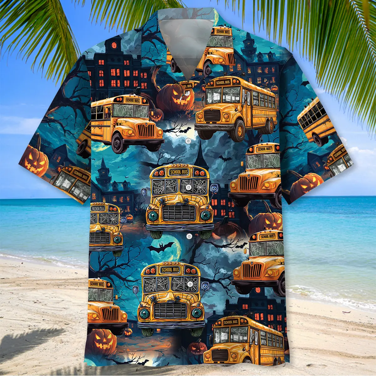 school-bus-halloween-night-hawaiian-shirt-2