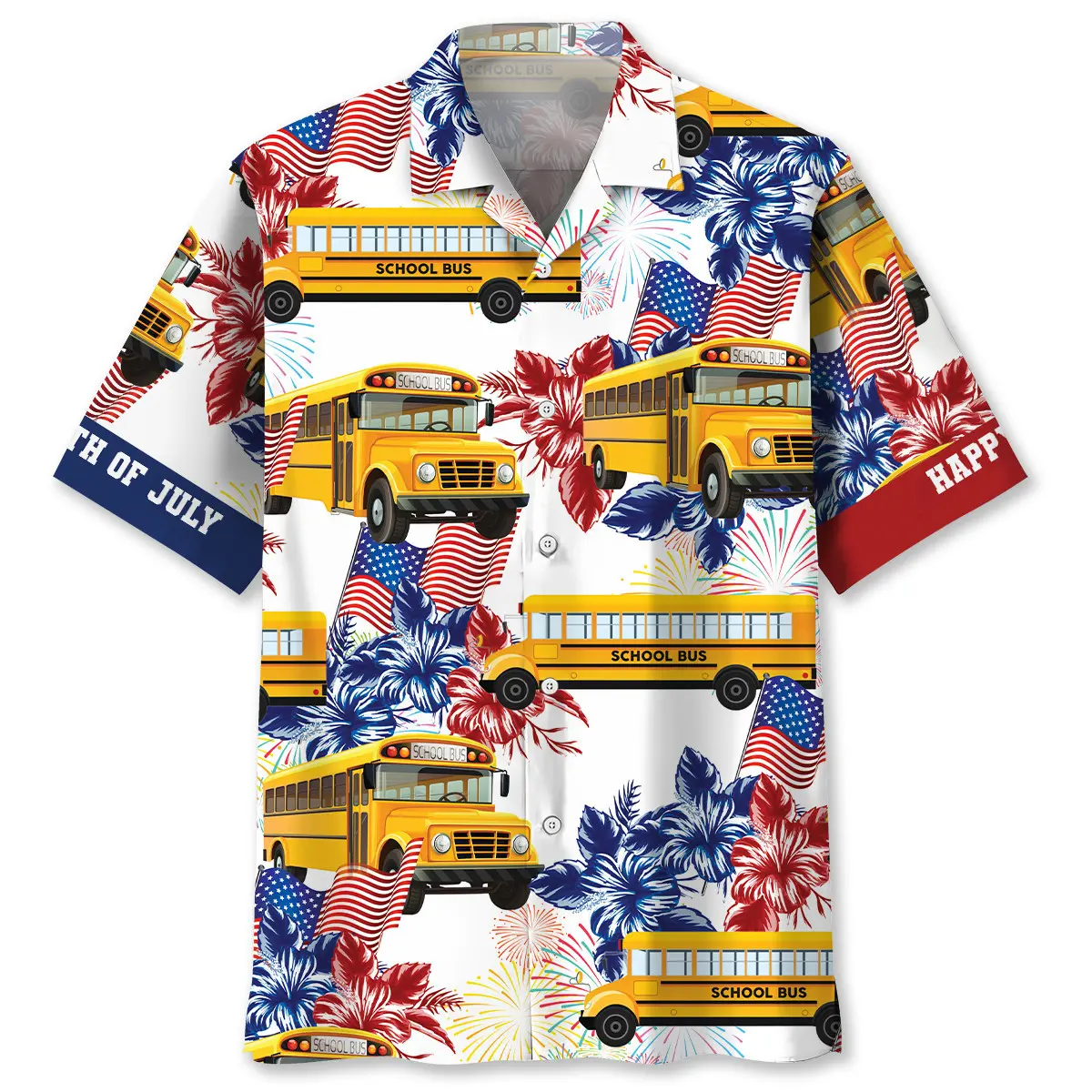 school-bus-happy-4th-of-july-hawaiian-shirt