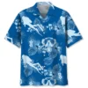 Scuba Diving Blue Hawaiian Shirt HWBN2762347 - Beltina