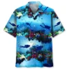 Scuba Diving Light Ocean Hawaiian Shirt HWBN2762100 - Beltina