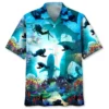 Scuba Diving Shark Hawaiian Shirt HWBN2762103 - Beltina