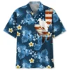 Scuba Diving Usa Blue Tropical Hawaiian Shirt HWBN2762350 - Beltina