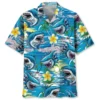 Shark Aloha Hawaiian Shirt HWBN2763024 - Beltina