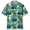 Shark Monster Truck Beach Hawaiian Shirt HWBN2764226 - Beltina