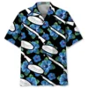 Skeet Shooting Hibiscus Blue Hawaiian Shirt HWBN2765000 - Beltina