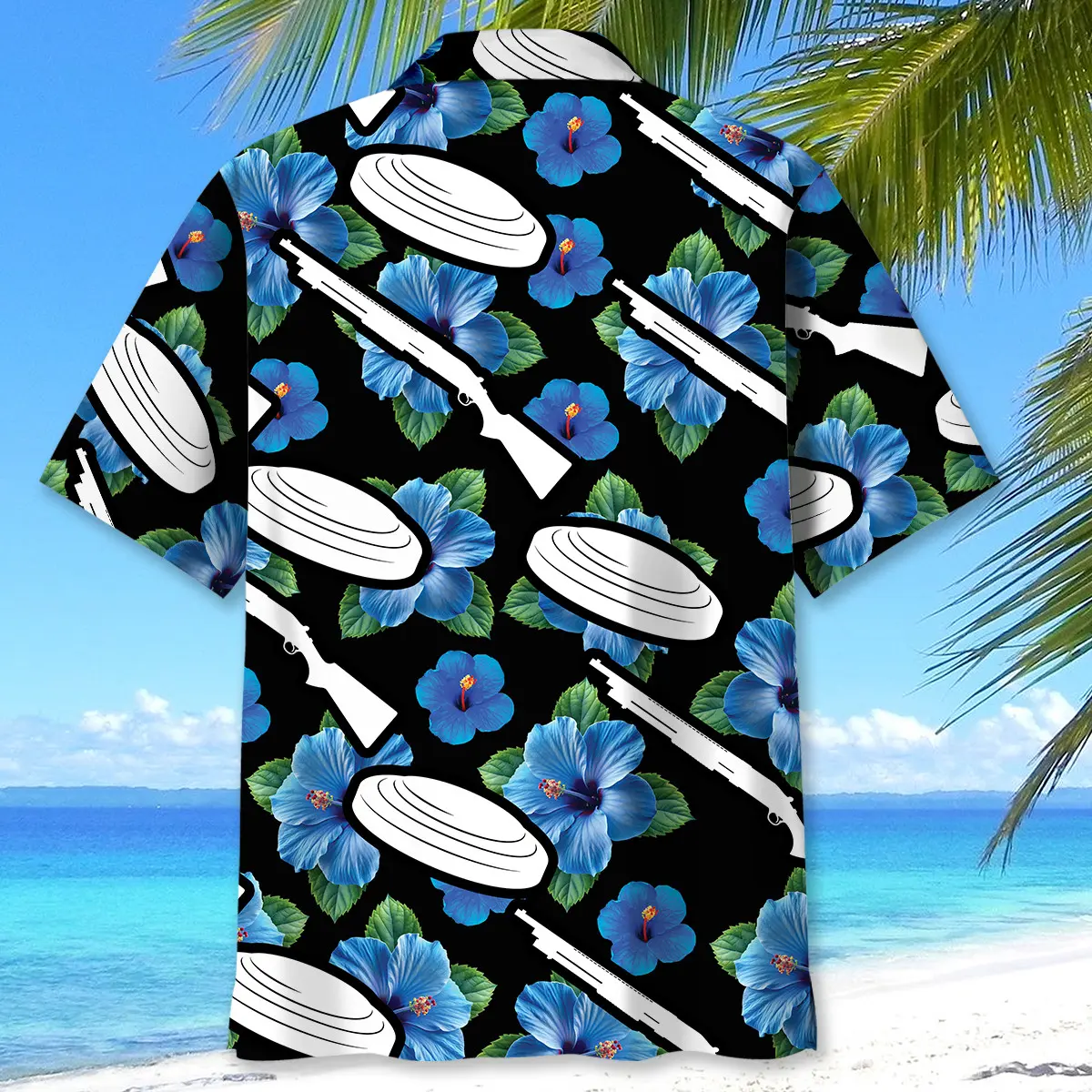 skeet-shooting-hibiscus-blue-hawaiian-shirt-3