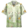 Skeleton Guitar Pattern Hawaiian Shirt HWBN2764695 - Beltina
