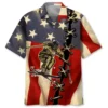 Skiing America Flag Hawaiian Shirt HWBN2762586 - Beltina
