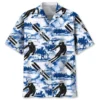 Skiing Blue Nature Hawaiian Shirt HWBN2762587 - Beltina