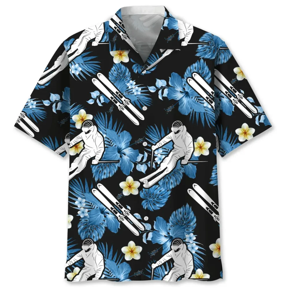 Skiing Nature Hawaiian Shirt HWBN2762592 - Beltina