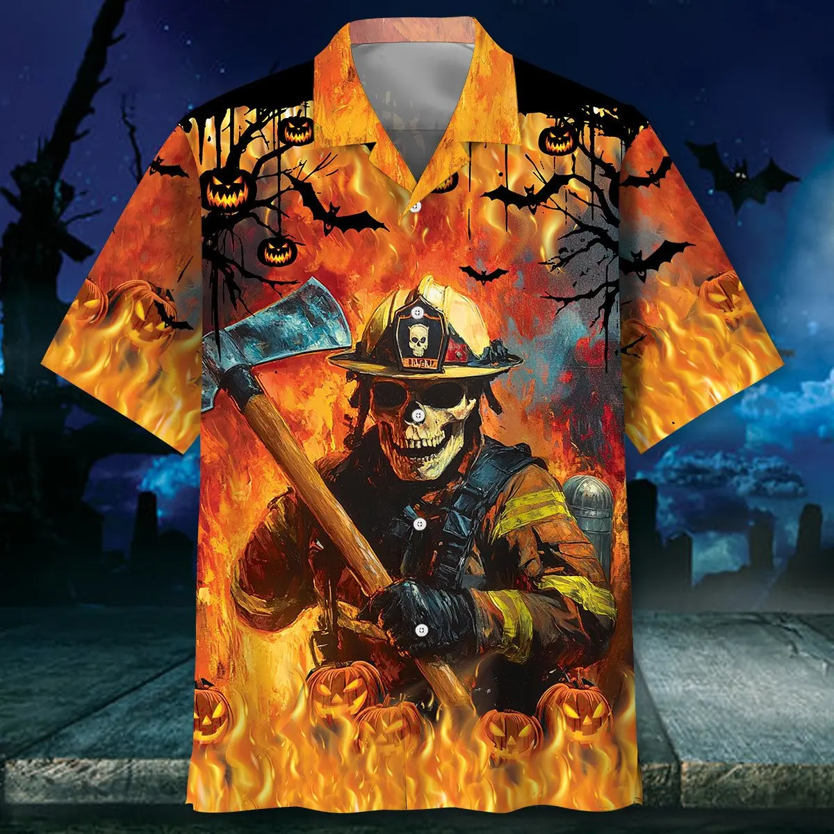 skull-firefighter-halloween-hawaiian-shirt-2