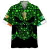 Skull Green St.Patrick Day Hawaiian Shirt HWBN2762043 - Beltina
