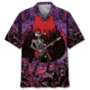Skull Punk Rock Guitarist Hawaiian Shirt HWBN2764287 - Beltina