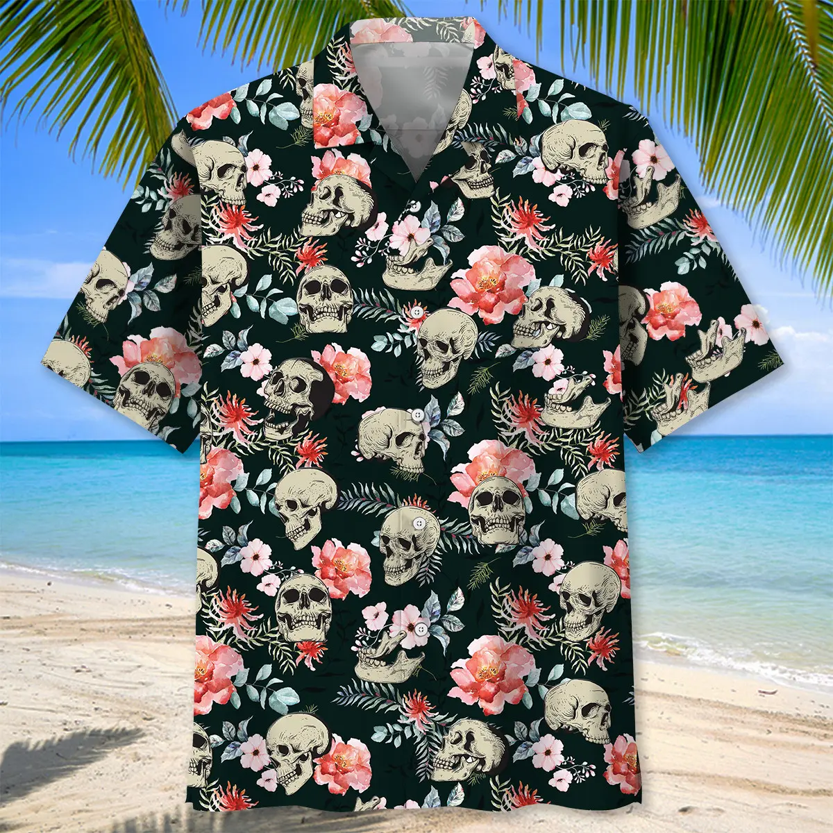 skull-roses-hawaiian-shirt-1