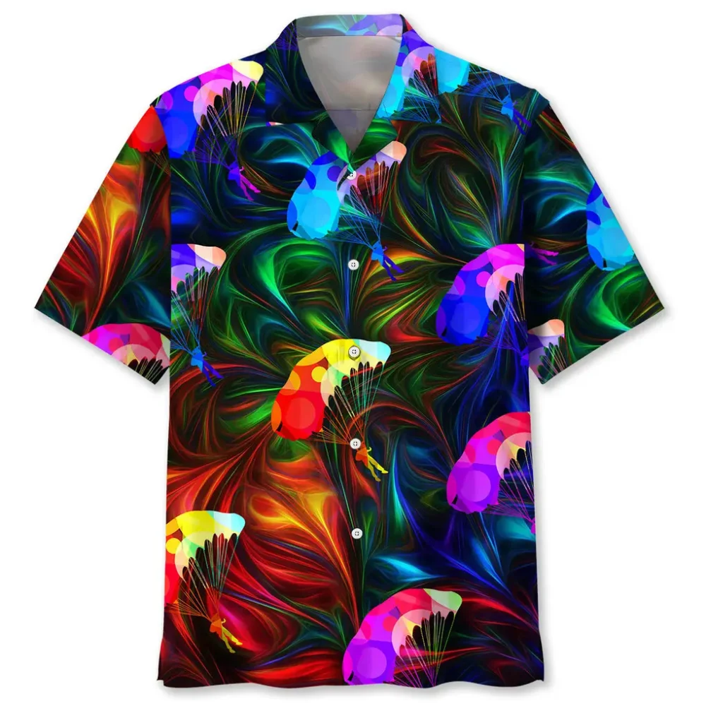 Skydiving Color Hawaiian Shirt HWBN2762598 - Beltina
